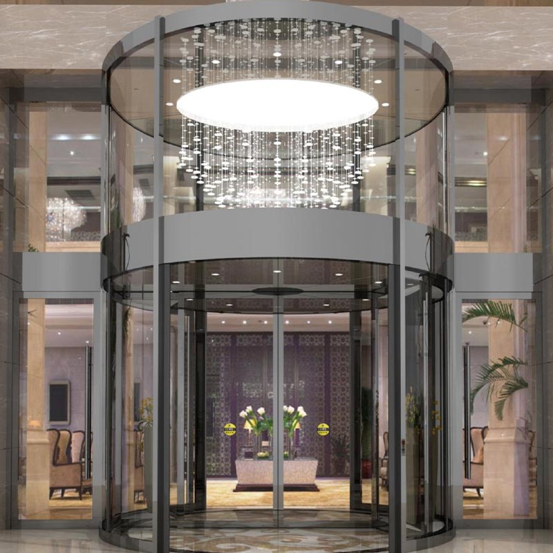 Automatic Revolving Door